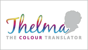 Thelma the colour interpreter logo 2025